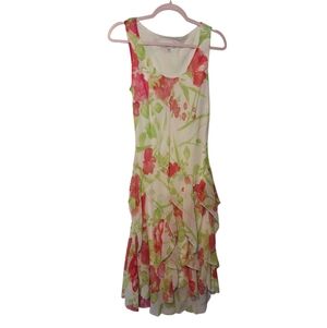 Robbie Bee Sleeveless Floral Dress
